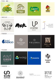 公司产品企业品牌形象餐饮服饰服装标志logo商标标识设计公司